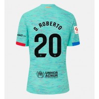 Barcelona Sergi Roberto #20 Tretí futbalový dres 2023-24 Krátky Rukáv